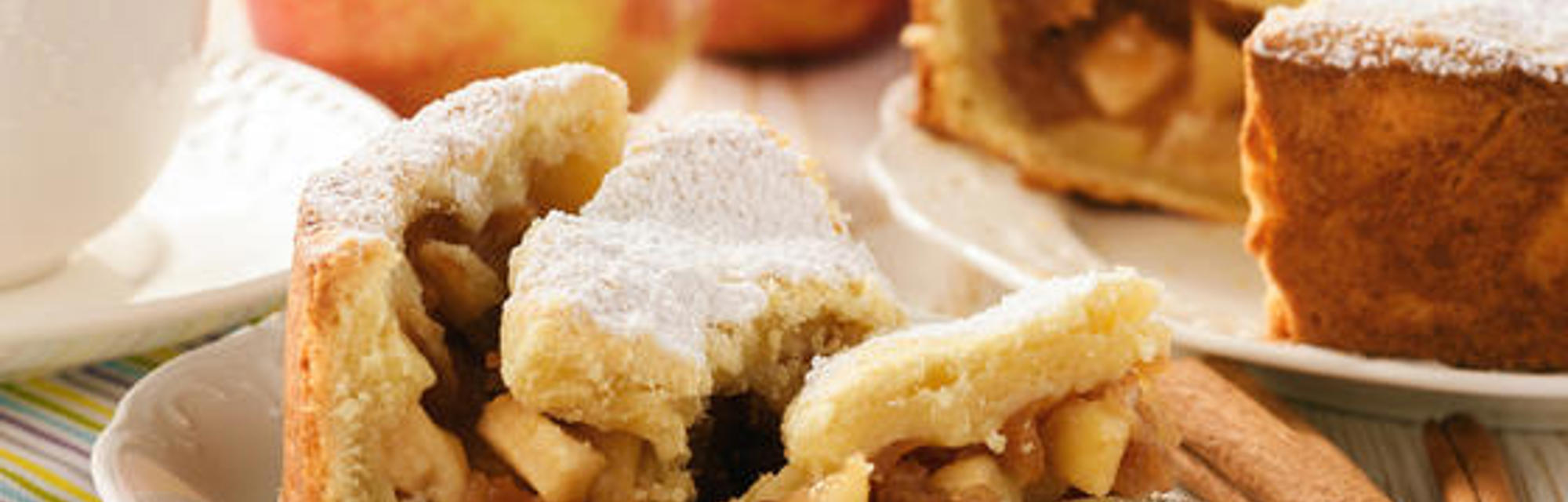 Traditional apple pie