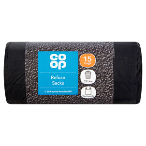 Co-op Tie Handle Refuse Sacks