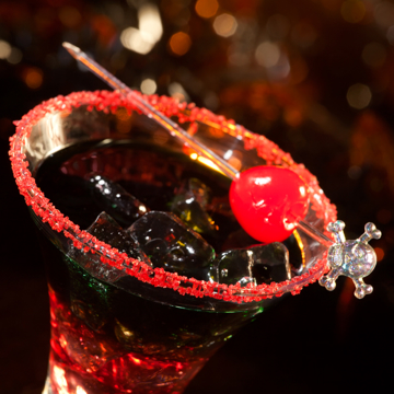 Vampire cranberry cocktail