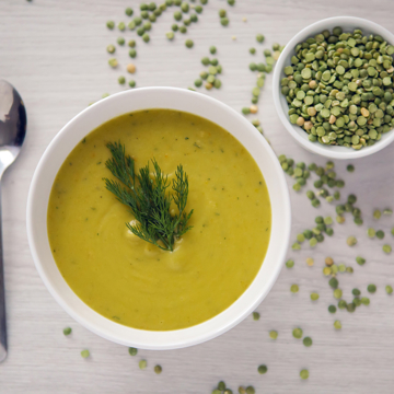 Pea soup