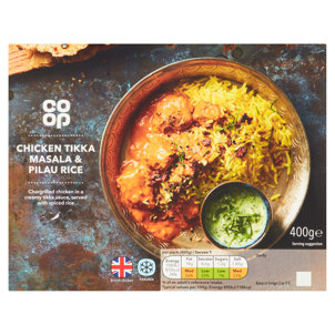 Co-op Chicken Tikka Masala and Rice