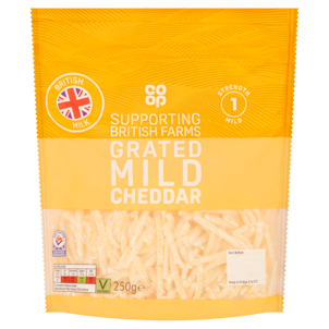 Co-op British Mild Cheddar Grated