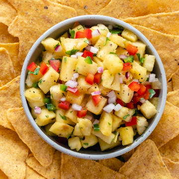 Mango & pineapple salsa