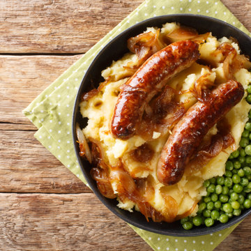 Bangers and mash