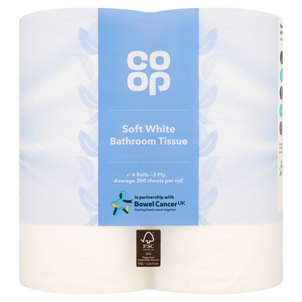 Co-op White Toilet Tissue