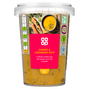 Co-op Carrot & Coriander Soup