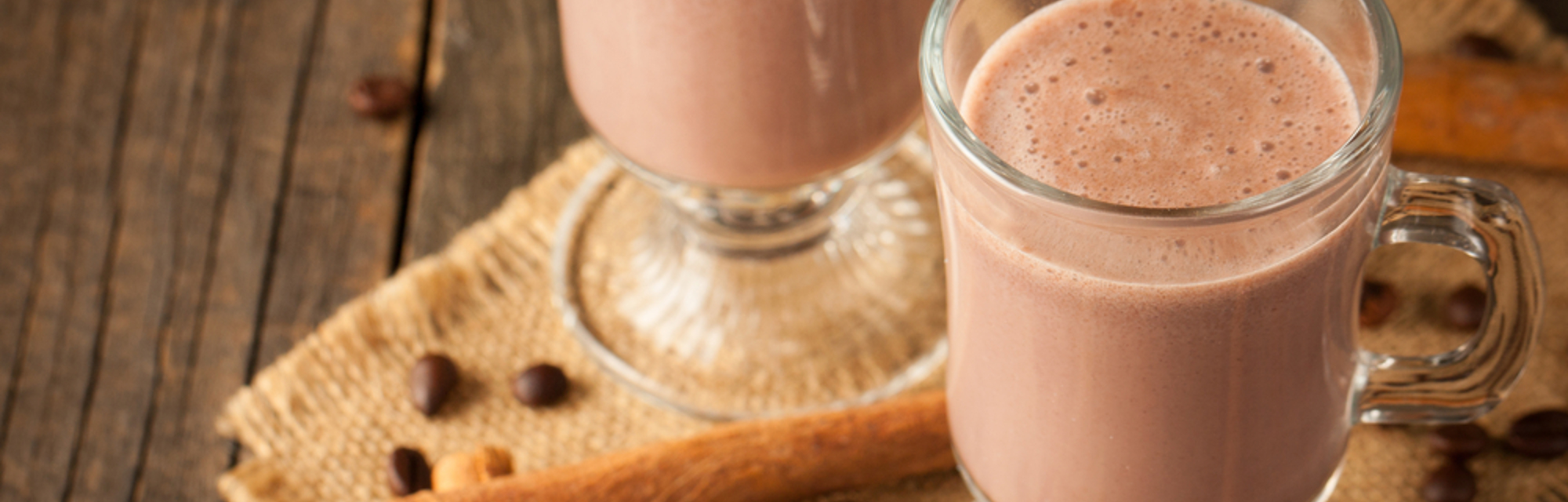 Mocha cinnamon shake