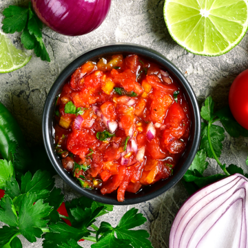 Quick and easy salsa